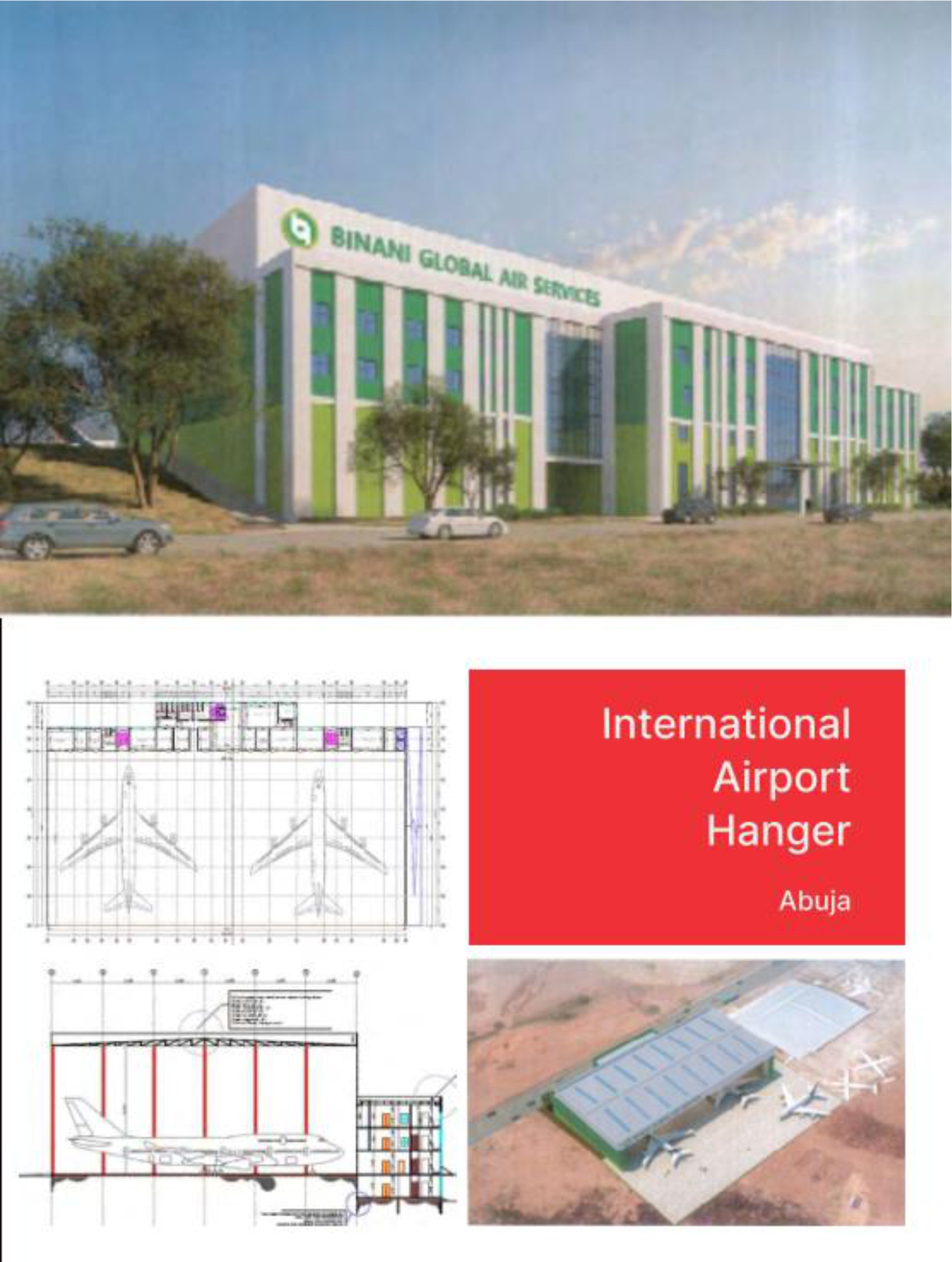 INTERNATIONAL AIRPORT HANGER 